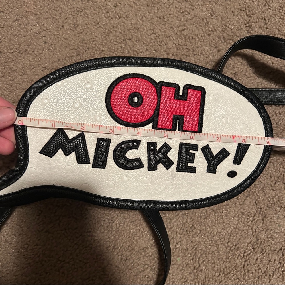 Disney “Oh Mickey!” Pop Art Speech Bubble Crossbody Purse - Picture 8 of 9